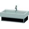 Duravit Waschtischunterbau VERO 431x750x155mm schwarz hochglanz