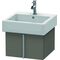 Duravit Waschtischunterbau VERO 431x450x298mm flannel grey seidenmatt