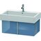 Duravit Waschtischunterbau VERO 431x750x298mm stone blue hochglanz
