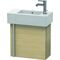Duravit Waschtischunterbau VERO 211x450x428mm Ans rechts eiche gebürstet