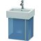 Duravit Waschtischunterbau VERO 311x400x428mm Ans li Sto blue hochglanz