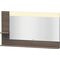 Duravit Spiegel VERO 142x1400x800mm, Beleuchtung pine terra