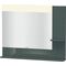 Duravit Spiegel VERO 142x1000x800mm Be dolo grey hochglanz