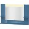 Duravit Spiegel VERO 142x1200x800mm Be stone blue hochglanz