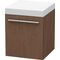Duravit Rollcontainer X-LARGE 400x400x510mm amerikanisch nussbaum