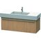 Duravit Waschtischunterbau X-LARGE 468x1200x448mm europäische eiche