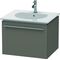 Duravit Waschtischunterbau X-LARGE 497x600x456mm flannel grey seidenmatt