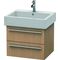 Duravit Waschtischunterbau X-LARGE 443x550x448mm europäische eiche
