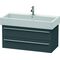 Duravit Waschtischunterbau X-LARGE 443x950x448mm graphit matt