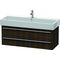 Duravit Waschtischunterbau X-LARGE 443x1150x448mm nussbaum gebürstet