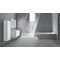Duravit Halbhochschrank L-CUBE 400x243x1320mm Anschlag links weiß matt