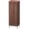 Duravit Halbhochschrank L-CUBE 500x363x1320mm Ans links nussbaum natur