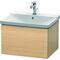 Duravit Waschtischunterbau L-CUBE 620x481x405mm mediterrane eiche