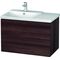 Duravit Waschtischunterbau L-CUBE 820x481x555mm kastanie dunkel