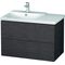 Duravit Waschtischunterbau L-CUBE 820x481x555mm eiche dunkel gebürstet