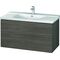 Duravit Waschtischunterbau L-CUBE 1020x481x555mm pine terra