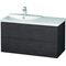 Duravit Waschtischunterbau L-CUBE 1020x481x555mm eiche dunkel gebürstet