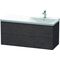 Duravit Waschtischunterbau L-CUBE 1220x481x555mm eiche dunkel gebürstet
