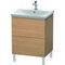 Duravit Waschtischunterbau L-CUBE 620x481x709mm europäische eiche