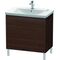 Duravit Waschtischunterbau L-CUBE 820x481x709mm nussbaum gebürstet
