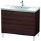 Duravit Waschtischunterbau L-CUBE 1020x481x709mm kastanie dunkel