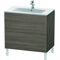 Duravit Waschtischunterbau L-CUBE 820x481x704mm pine terra