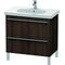 Duravit Waschtischunterbau X-LARGE 800x470x668mm kastanie dunkel
