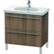 Duravit Waschtischunterbau X-LARGE 800x470x668mm nussbaum natur