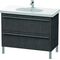 Duravit Waschtischunterbau X-LARGE 1000x470x668mm eiche dunkel gebürstet