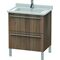 Duravit Waschtischunterbau X-LARGE 650x470x668mm nussbaum natur