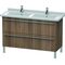 Duravit Waschtischunterbau X-LARGE 1200x470x668mm nussbaum natur