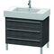 Duravit Waschtischunterbau X-LARGE 800x470x588mm eiche dunkel gebürstet