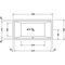 Duravit Rechteck-Whirlwanne STARCK 252 l 180x90 we 2 RS Combi-System L
