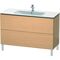 Duravit Waschtischunterbau L-CUBE 1220x481x704mm eiche gebürstet