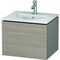 Duravit Waschtischunterbau L-CUBE 419x520x400mm pine silver