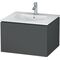 Duravit Waschtischunterbau L-CUBE 514x620x400mm graphit matt