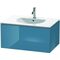 Duravit Waschtischunterbau L-CUBE 534x820x400mm stone blue hochglanz