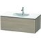 Duravit Waschtischunterbau L-CUBE 534x1020x400mm pine silver