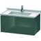 Duravit Waschtischunterbau L-CUBE 469x820x408mm dolomiti grey hochglanz