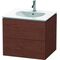 Duravit Waschtischunterbau L-CUBE 514x620x550mm amerikanisch nussbaum