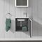 Duravit Waschtischunterbau L-CUBE 294x420x400mm Anschlag links weiß matt