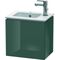Duravit Waschtischunterbau L-CUBE 294x420x400mm Ans li dolo grey hochglanz