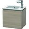 Duravit Waschtischunterbau L-CUBE 294x420x400mm Ans rechts pine silver