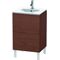 Duravit Waschtischunterbau L-CUBE 419x520x704mm amerikanisch nussbaum