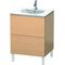 Duravit Waschtischunterbau L-CUBE 514x620x704mm eiche gebürstet