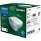 Duravit Wand-WC-Set D-CODE RIMLESS tief, 355x540mm weiß
