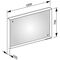 Keuco Lichtspiegel PLAN sil-gebz-elo 1200x700x10. A++