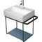Duravit Glaseinleger DURASQUARE für Metallkonsole 003109/110 stone blue