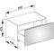 Keuco Sideboard X-LINE 800x400x490mm trüffel