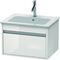 Duravit Waschtischunterbau KETHO 410x600x475mm weiß hochglanz